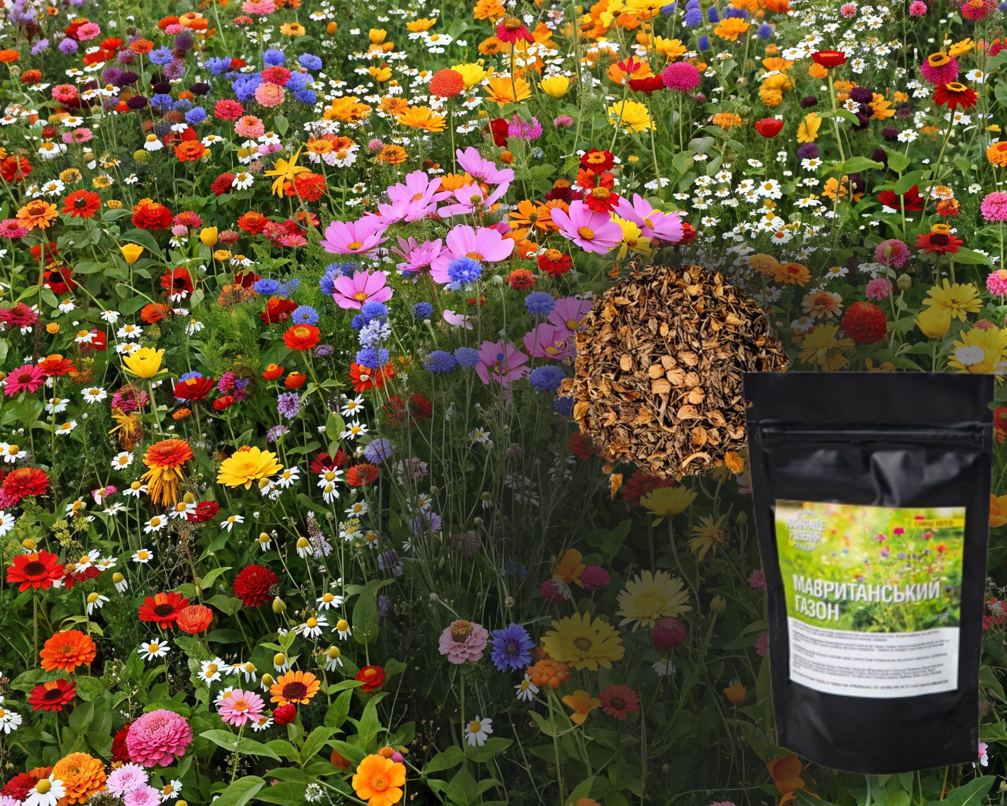 Насіння Мавританського газону(польові квіти)